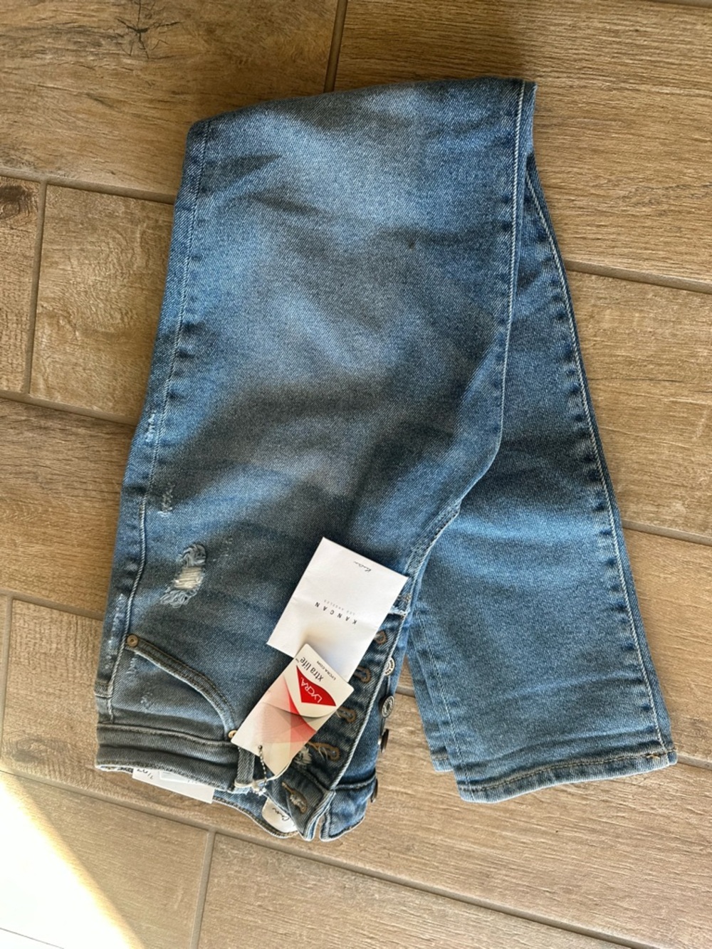 KanCan Medium Blue Women’s Boyfriend Jeans